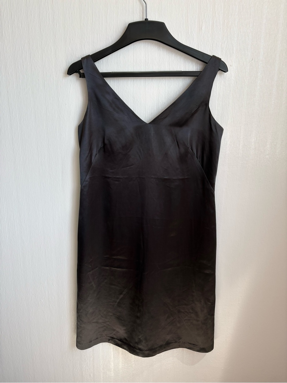 Vintage 90s Gap Satin Slip Dress Women’s Vintage 6 Fits XS 2 Black Acetate Rayon